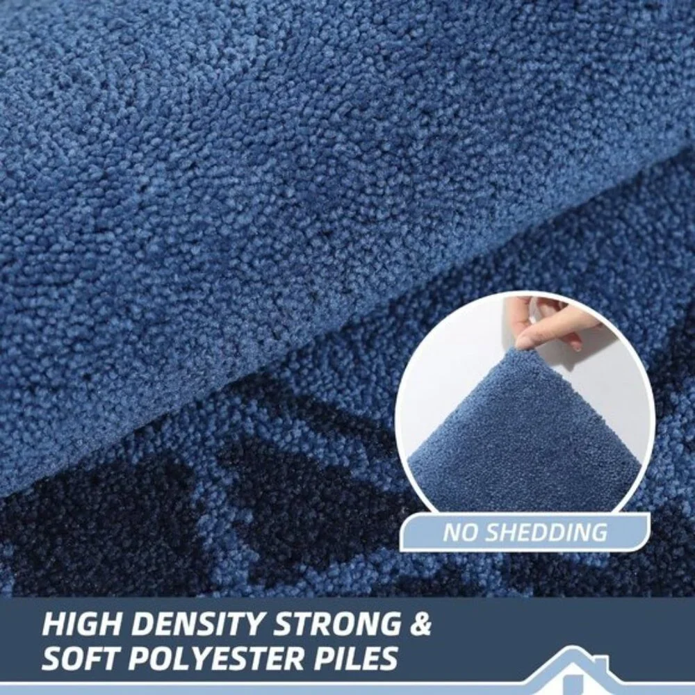 New 20x32Inch Non-Slip Door Mat, Absorbent, Washable Entryway Rug for Muddy Paws